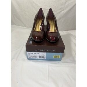 ANTONIO MELANI Deep Red Heels